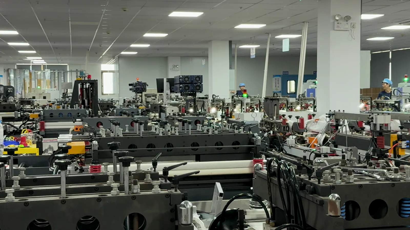 提携工場の製造ライン